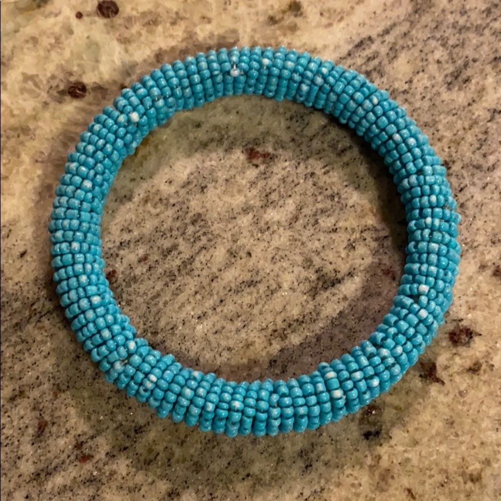 Teal bracelet